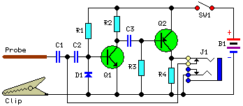 Pulse Generator And Signal TracerCircuit