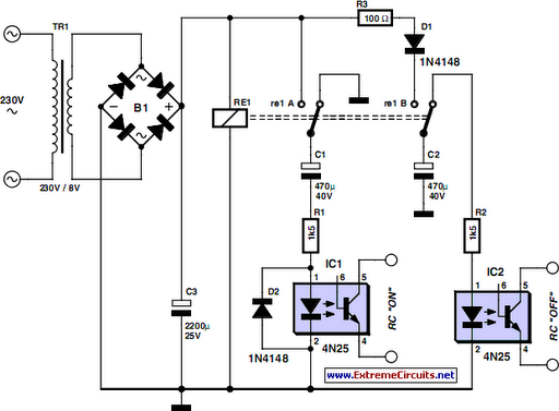 Remote Control Mains Switch