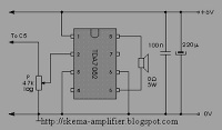 mini audio amplifier electronic