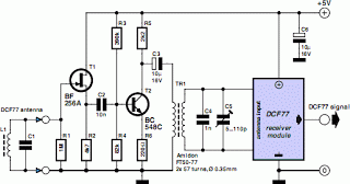 dcf77 preamplifier schematics