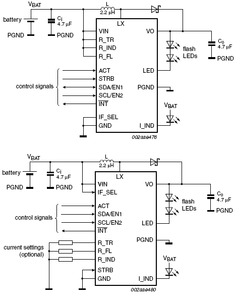 ssl3250a photo flash led driver circuit