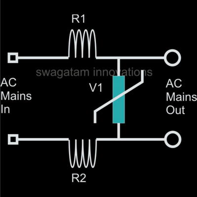 how to make simple ac mains surge