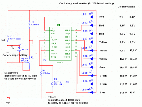 simple but reliable car battery tester