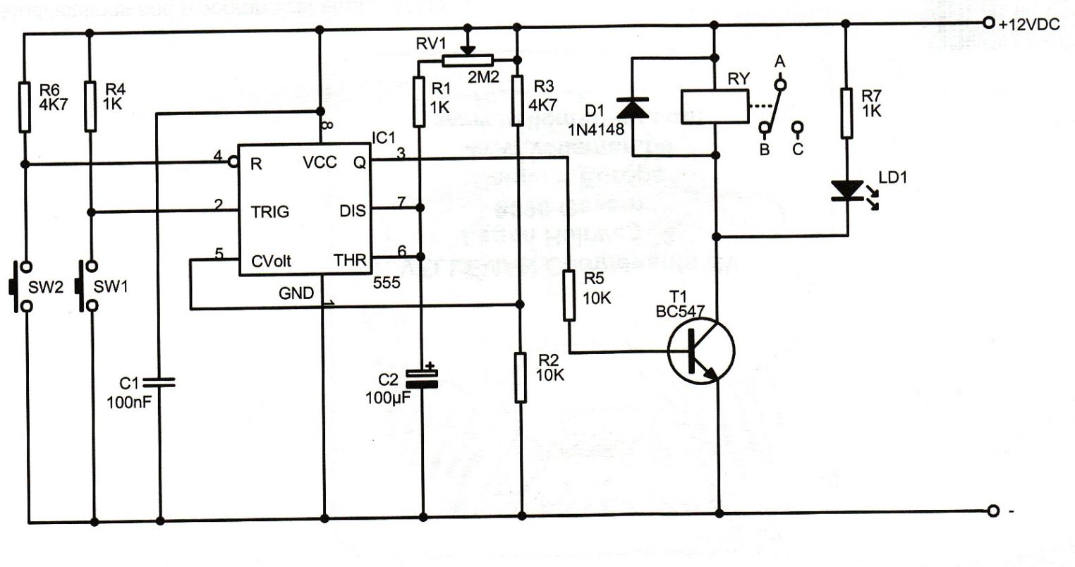 12v 10 minute Off-Delay timer