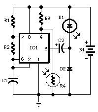 LED Night Lamp circuit