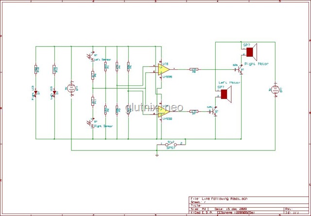 Tabletop Tree Lights circuit