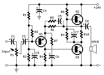 3 - 5 Watt Class-A Audio Amplifier