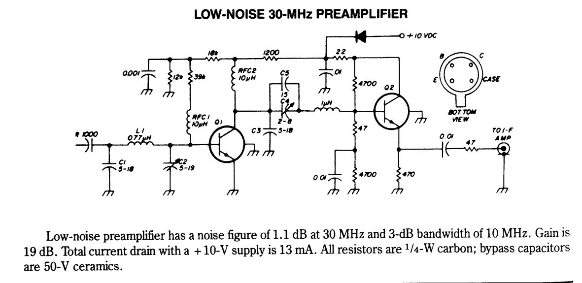 The Defpom RF Preamplifier