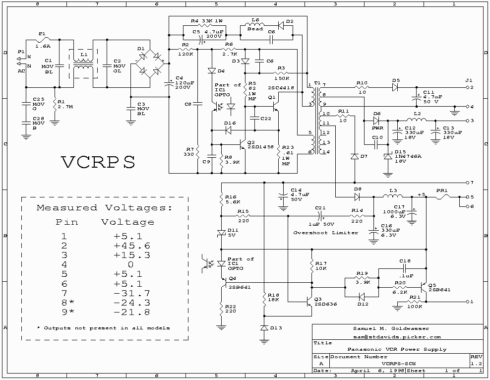 Various Schematics and Diagrams circuit
