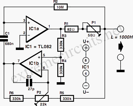 1kH Synthetic Inductor
