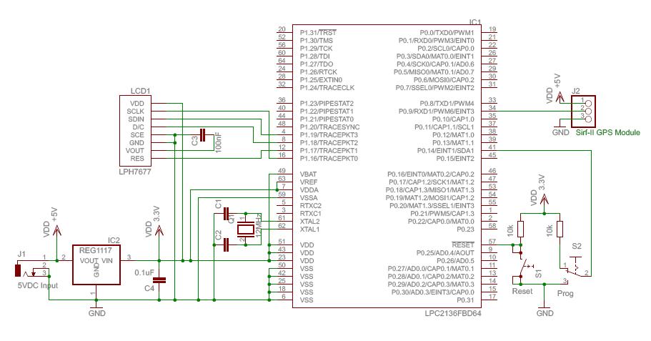 Microcontroller projects 1 circuit