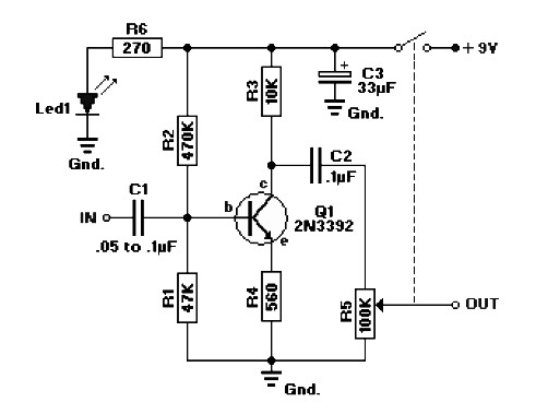 Audio Booster circuit