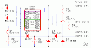 pic micro multiple servo motor