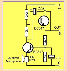 Stereo VU Meter circuit