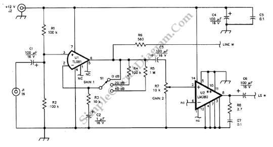 General-Purpose AF Power Amplifier
