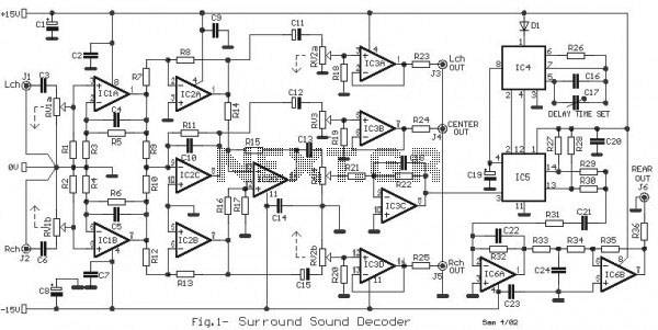 Audio Amplifier Schematic