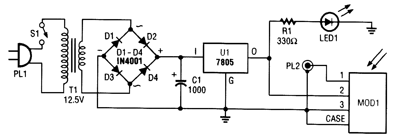 REMOTE CONTROL ANALYZER circuit