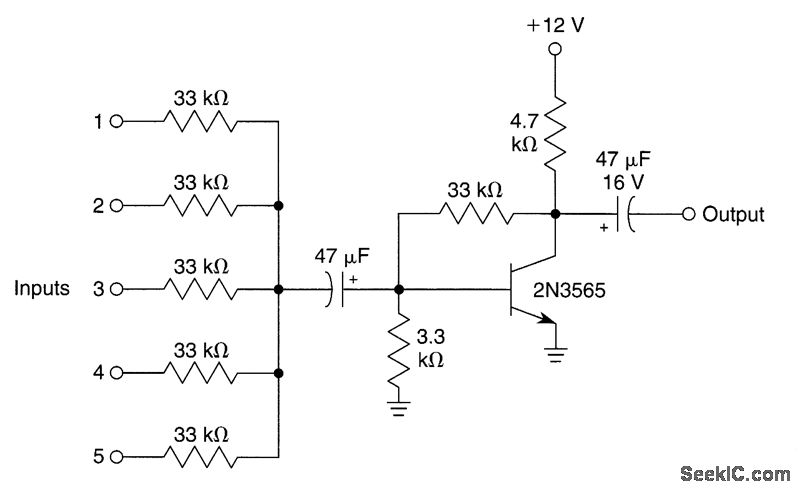 SIMPLE AUDIO MIXER