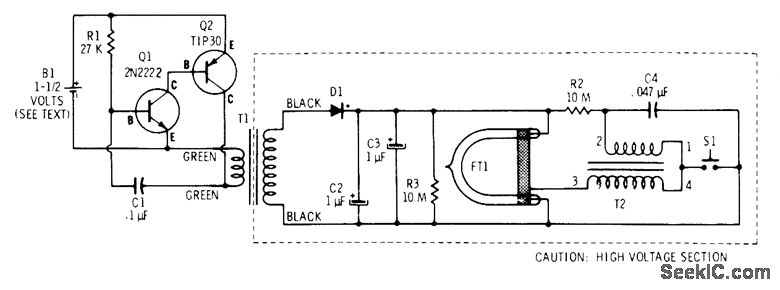 XENON STROBE circuit