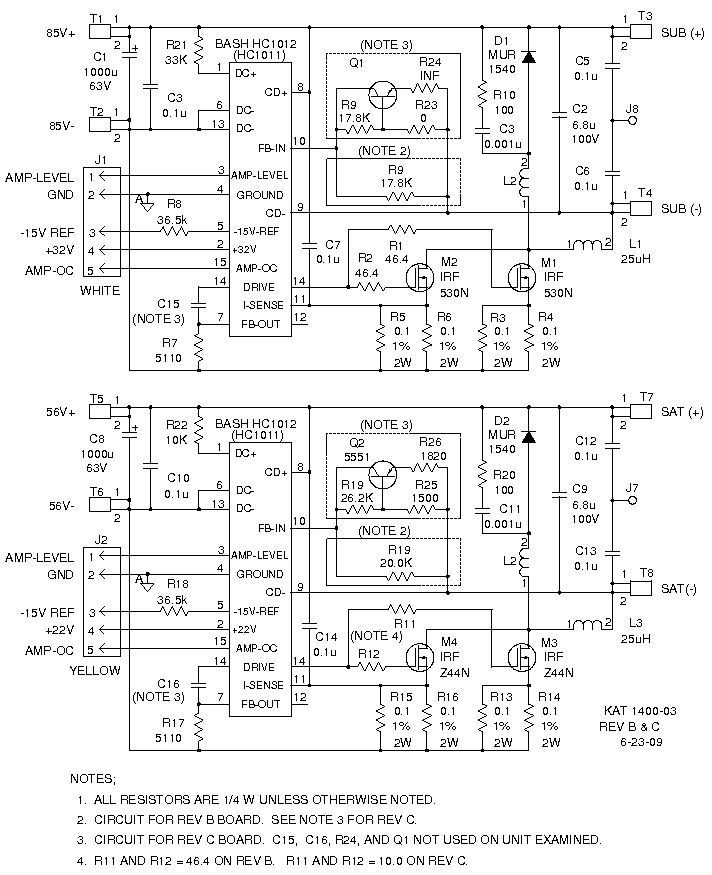 Klipsch Promedia V5.1 Amplifier Repair