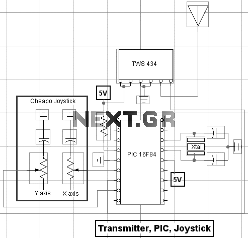 Building an RF Remote Control System For Robotics Control circuit