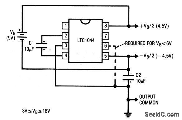 Micropower battery splitter