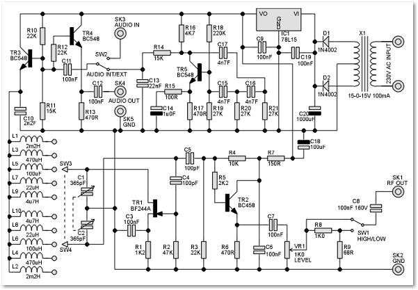 RF Signal Generator circuit