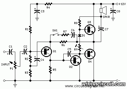 2 Watt Mini Audio Amplifier