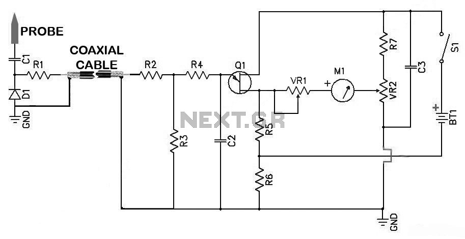 Sensitive RF Voltmeter Probe