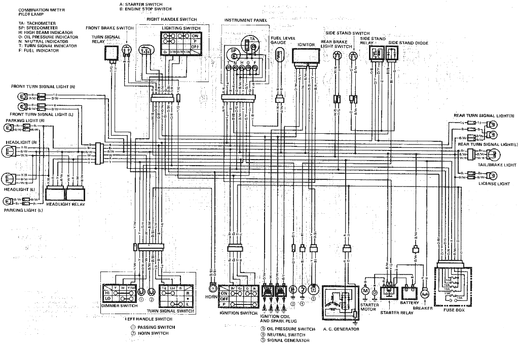 Suzuki Wiring Diagrams circuit