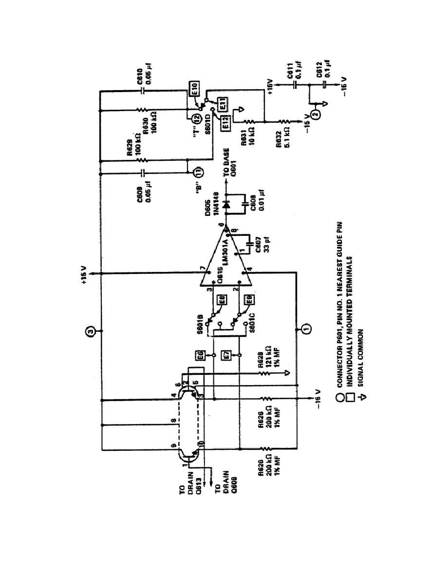 B600 bridge amplifier schematic