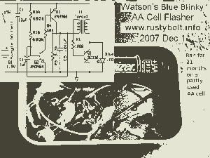 Blue Blinky Joule circuit