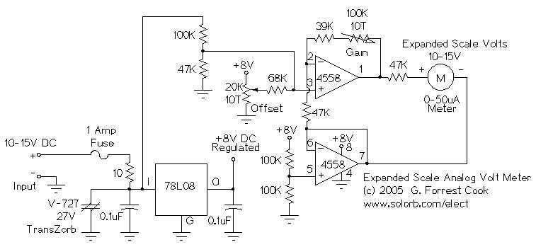 Battery Volt Meter