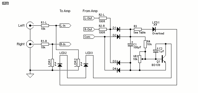 Audio Power Limiter circuit